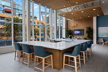 Poolside private event space